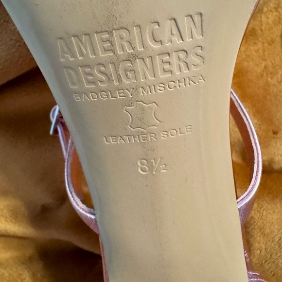 PINK Strappy Heels - Picture 2 of 4